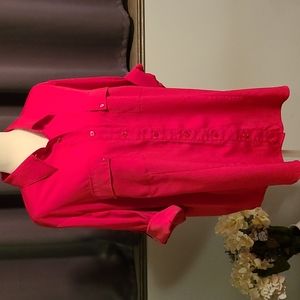 Maggie Barnes button down top